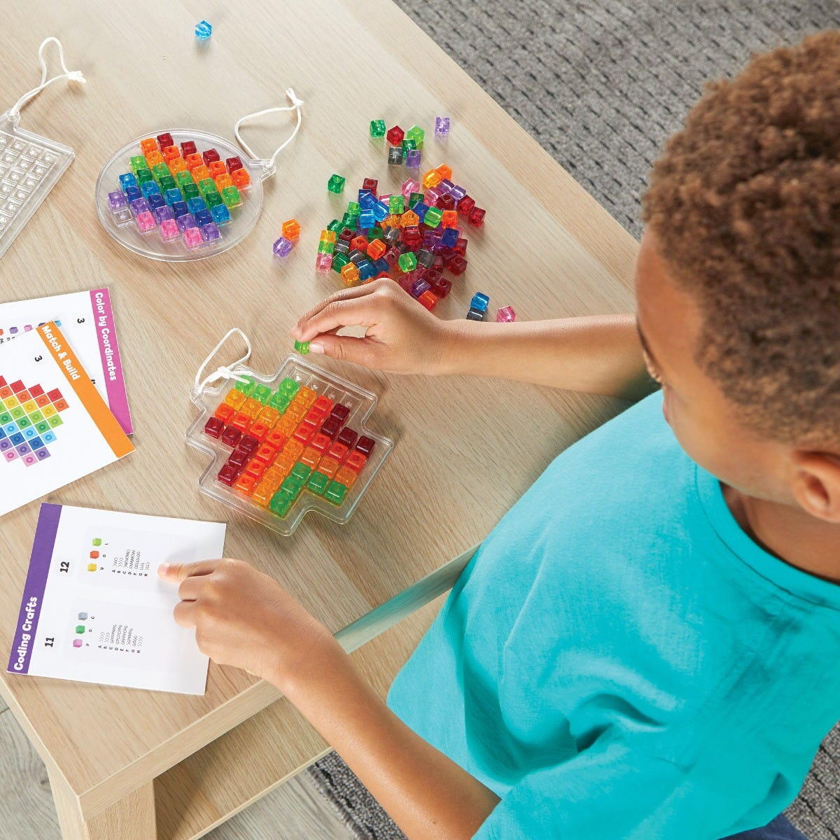 JOC DE LOGICA STEM - DECORATIUNI PENTRU GEAM - LEARNING RESOURCES (LER9465)