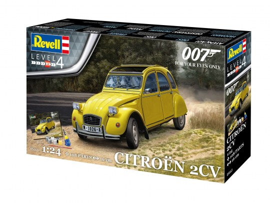 SET MACHETA JAMES BOND "CITROEN 2 CV" - REVELL (RV05663)