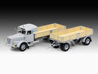 AUTOMACHETA BÜSSING 8000 S 13 CU TRAILER "PLATINUM EDITION" - REVELL (RV07580)