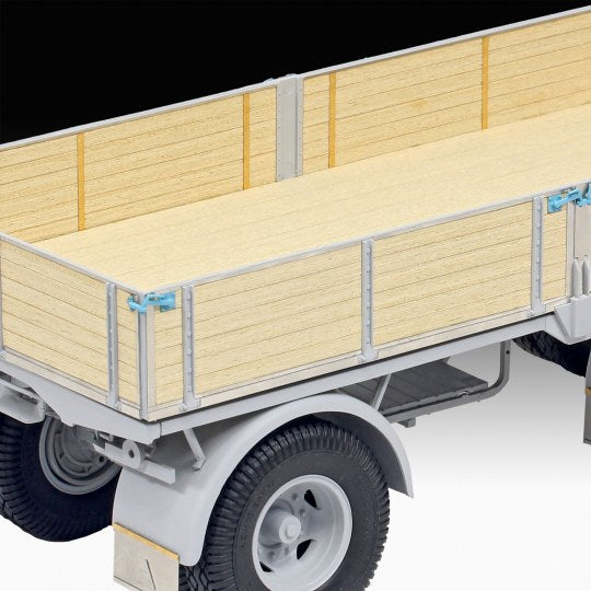 AUTOMACHETA BÜSSING 8000 S 13 CU TRAILER "PLATINUM EDITION" - REVELL (RV07580)