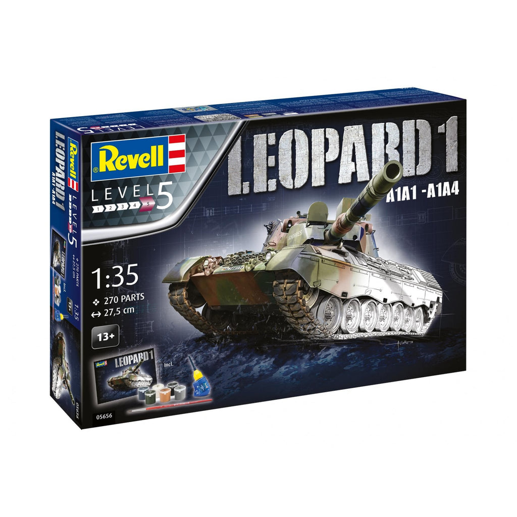SET MACHETA LEOPARD 1 A1A1-A1A4 - REVELL (RV05656)