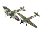 MESSERSCHMITT BF109G-10 &amp; SPITFIRE MK.V AIRCRAFT SET - REVELL (RV03710)