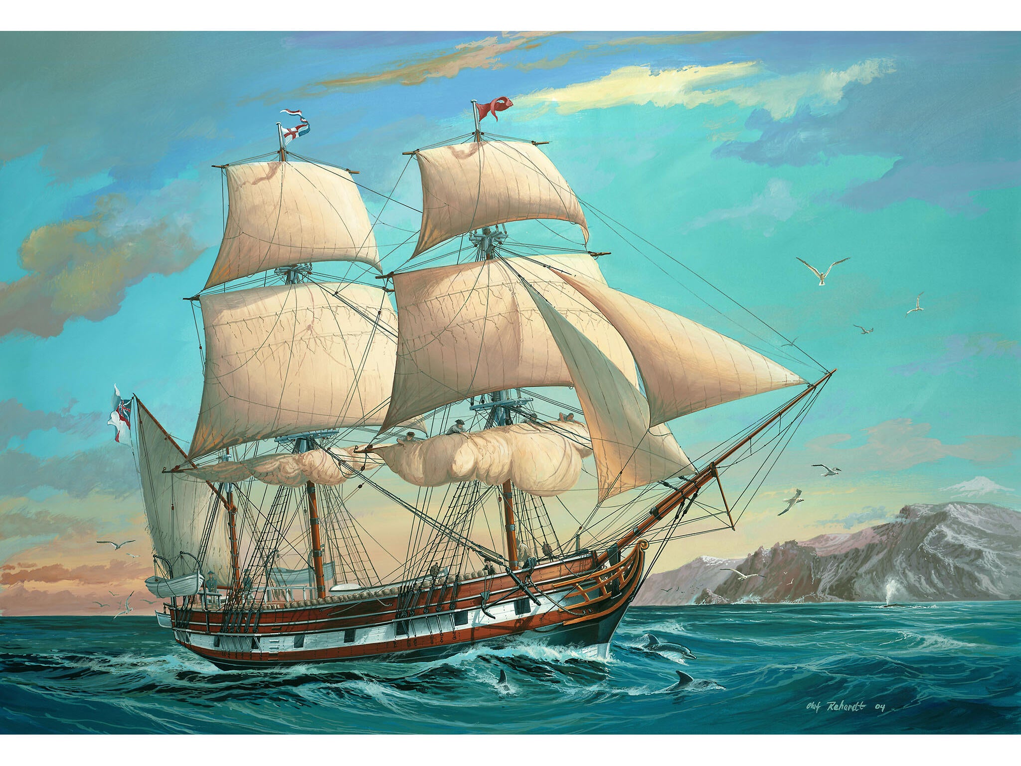 NAVOMODEL H.M.S. BEAGLE - REVELL (RV05458)