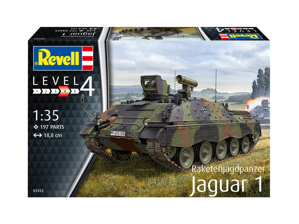 MACHETA MILITARA RAKETENJAGDPANZER JAGUAR 1 - REVELL (RV03353)