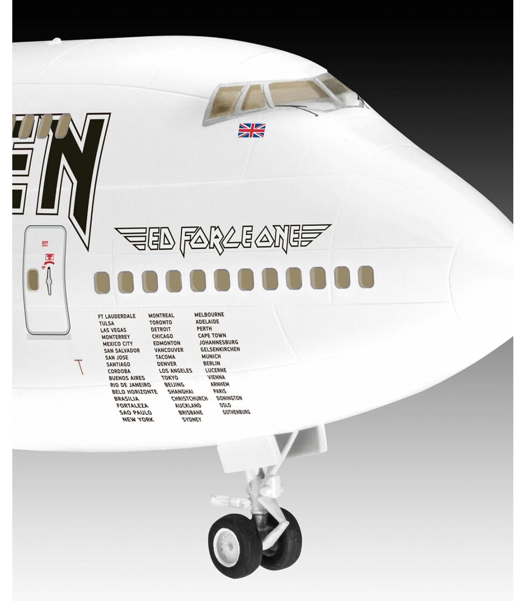 AEROMACHETA BOEING 747-400 IRON MAIDEN "ED FORCE ONE" - REVELL (RV03780)