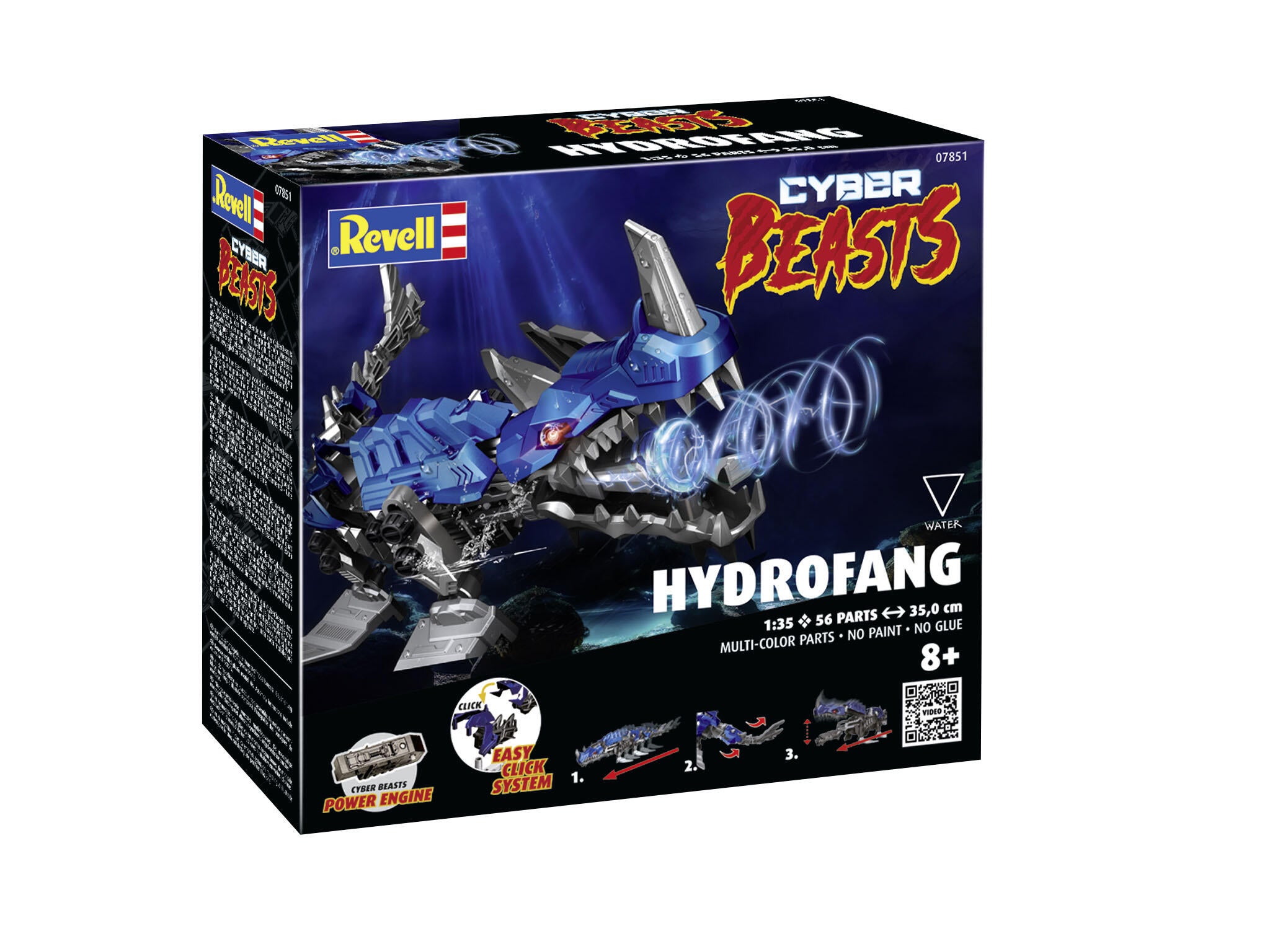 CYBERBEASTS MACHETA HYDROFANG - REVELL (RV07851)