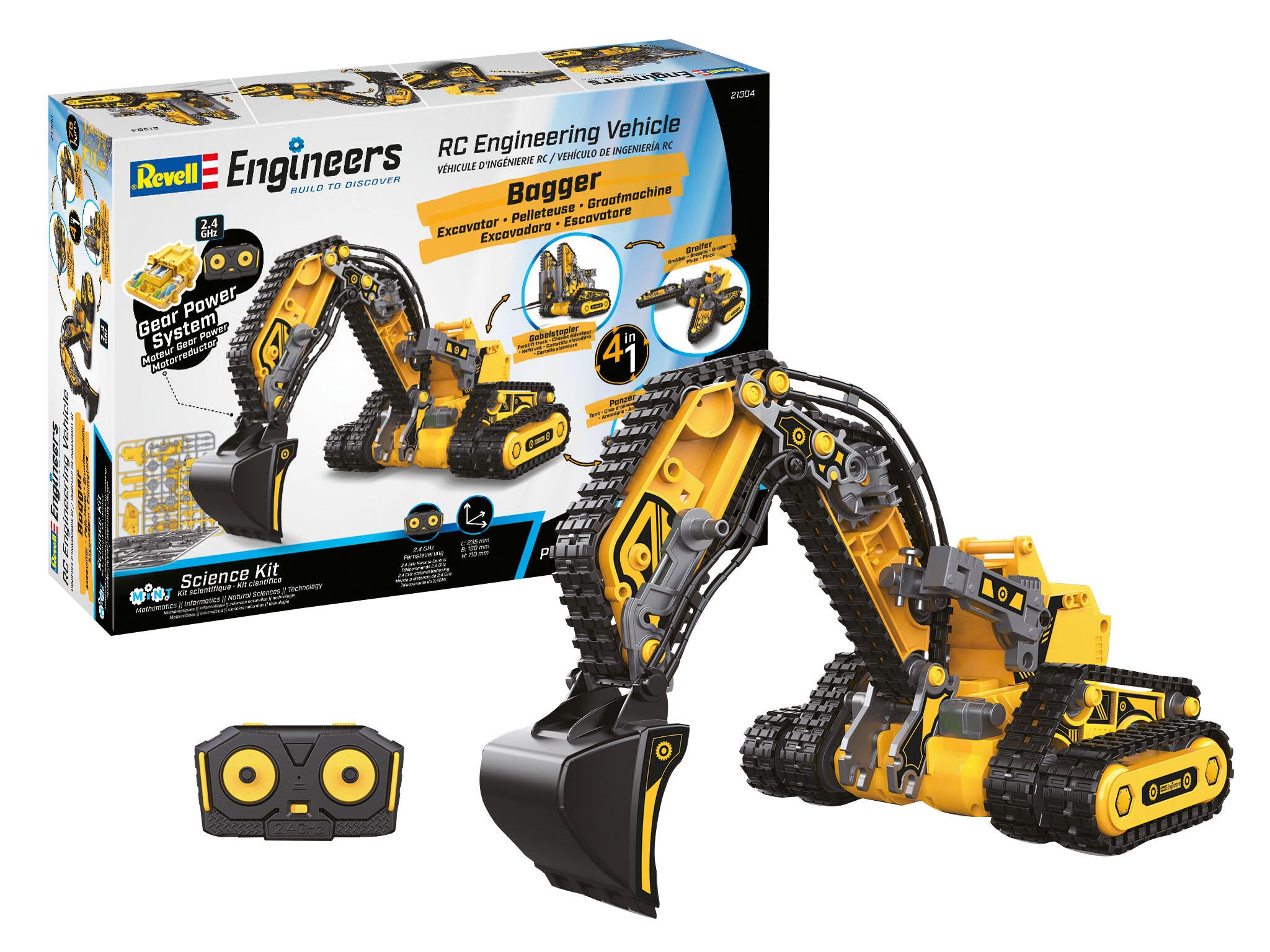 ENGINEERS VEHICOL 4 IN 1 - REVELL (RV21304)