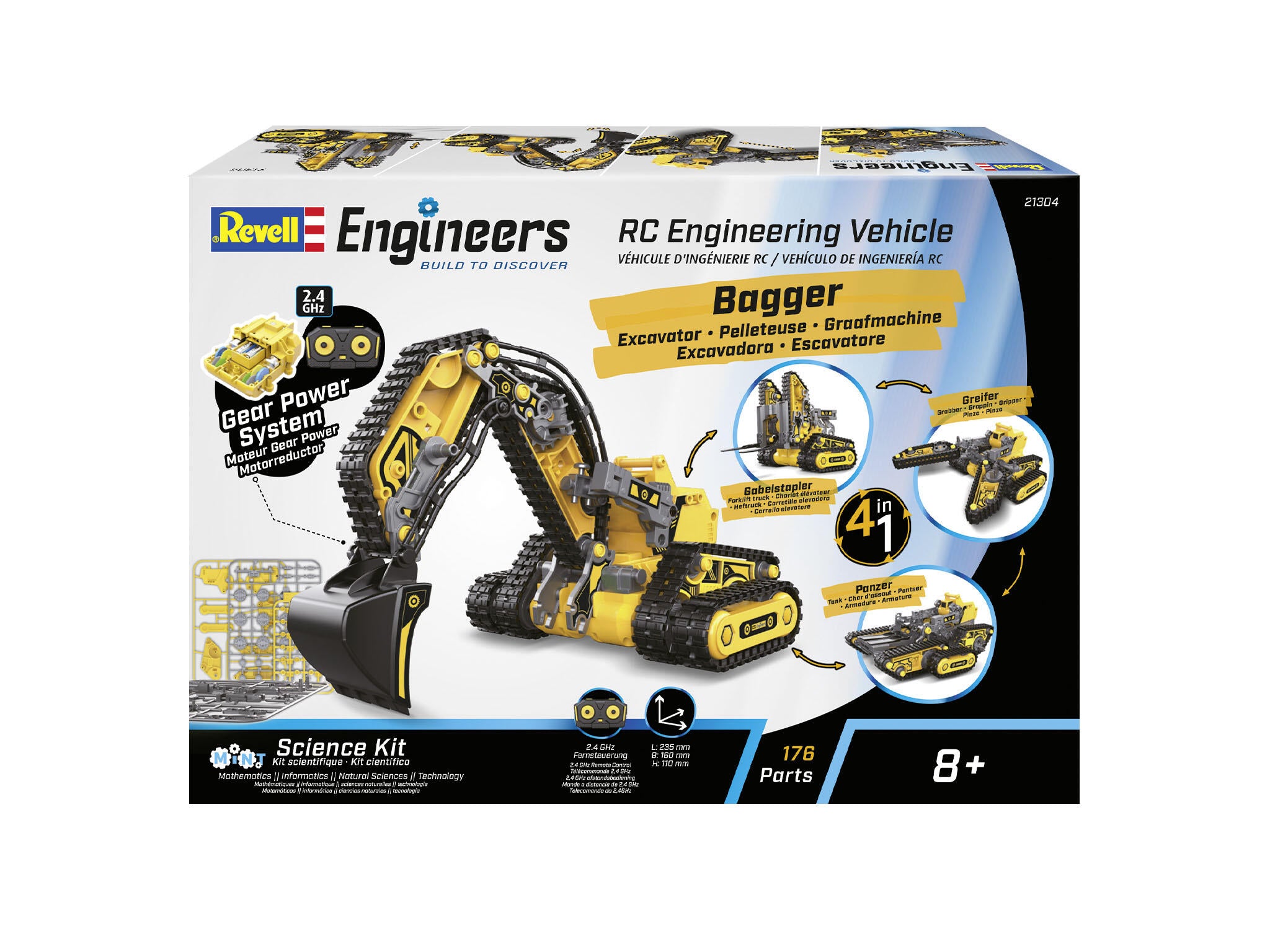 ENGINEERS VEHICOL 4 IN 1 - REVELL (RV21304)