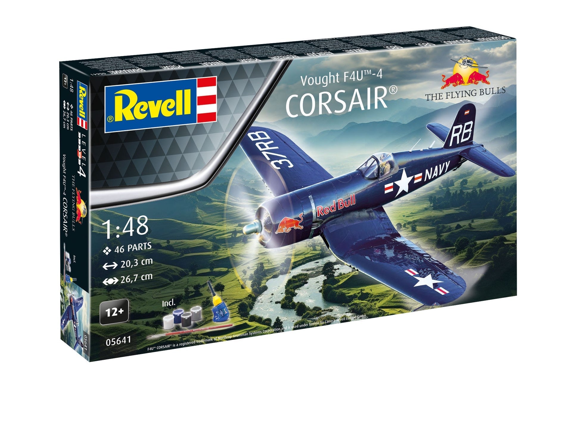FLYNG BULLS 25TH ANNIVERSARY F4U-4 CORSAIR - REVELL (RV05641)