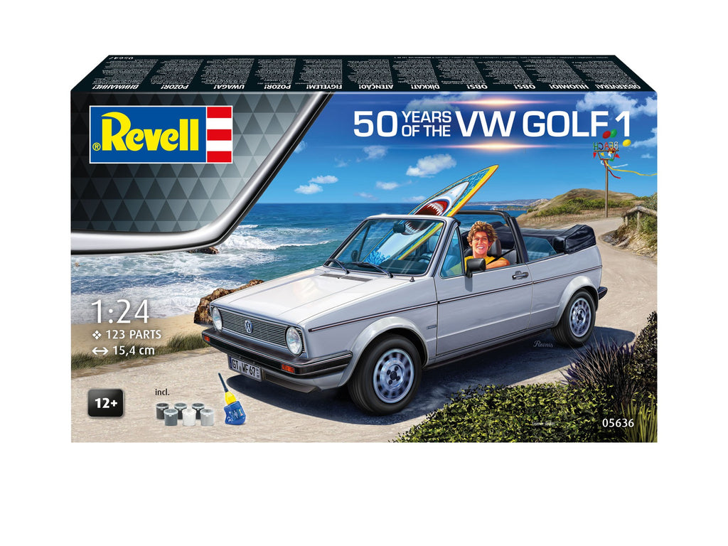 SET ANIVERSAR 50 ANI  VW GOLF 1 - REVELL (RV05636)