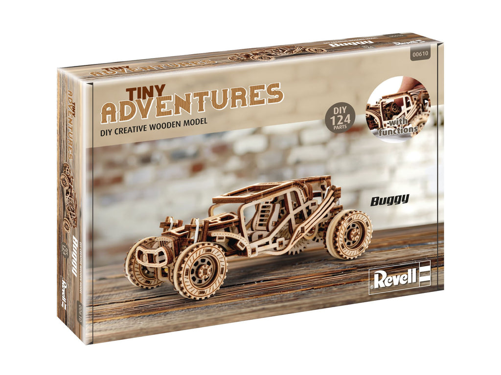 LUME MINIATURALA DE LEMN BUGGY - REVELL (RV00610)