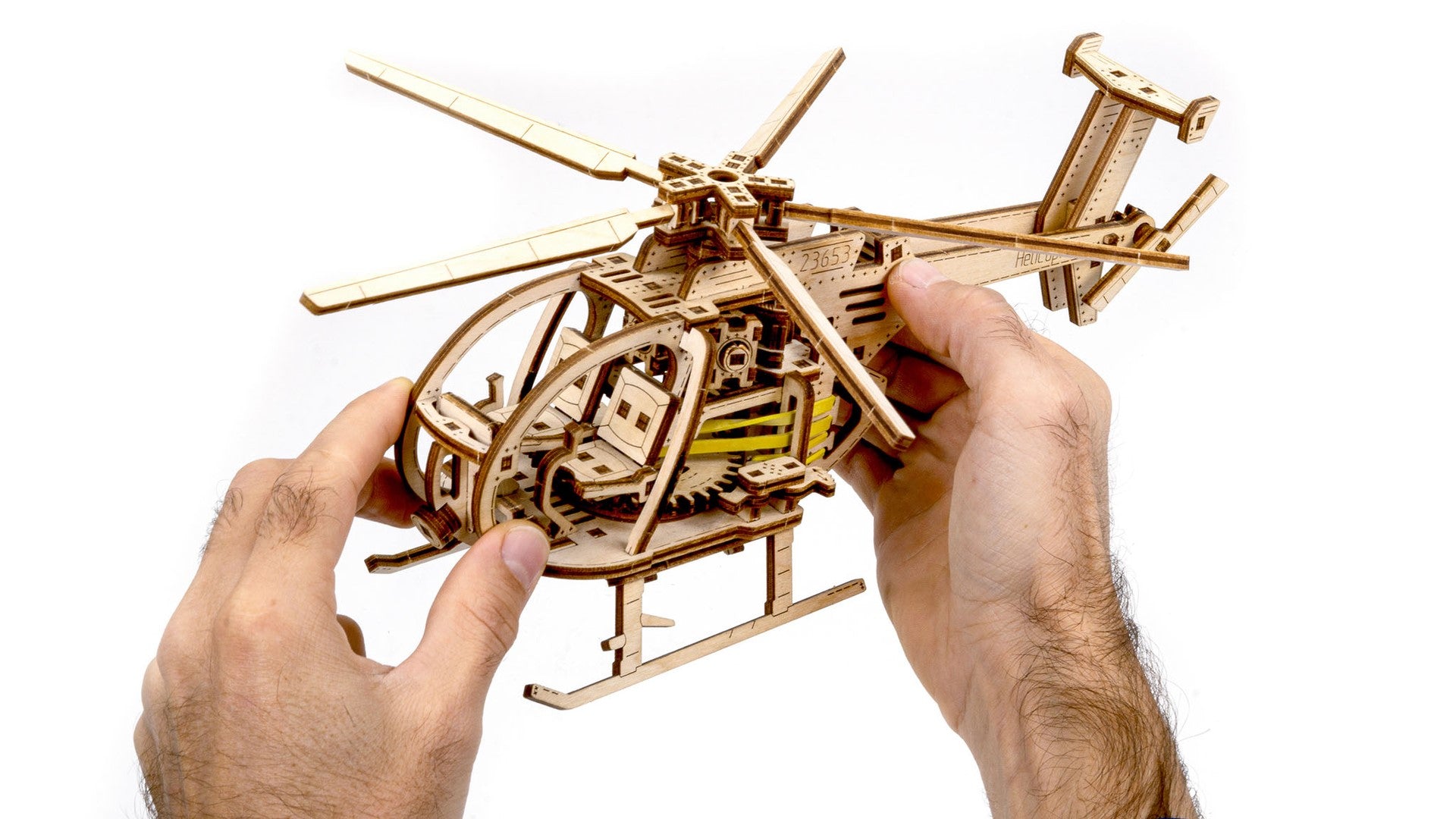 LUME MINIATURALA DE LEMN ELICOPTER - REVELL (RV00611)