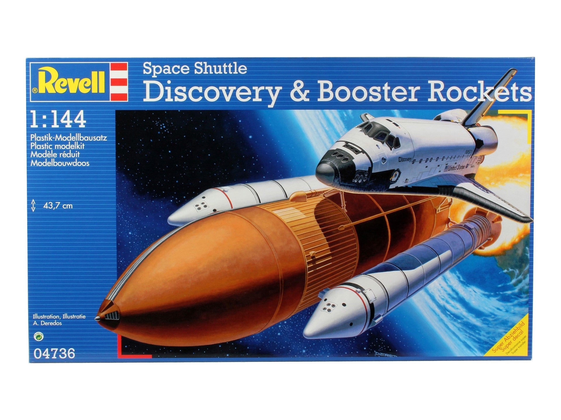 SPACE SHUTTLE DISCOVERY &BOOSTER - REVELL (RV4736)