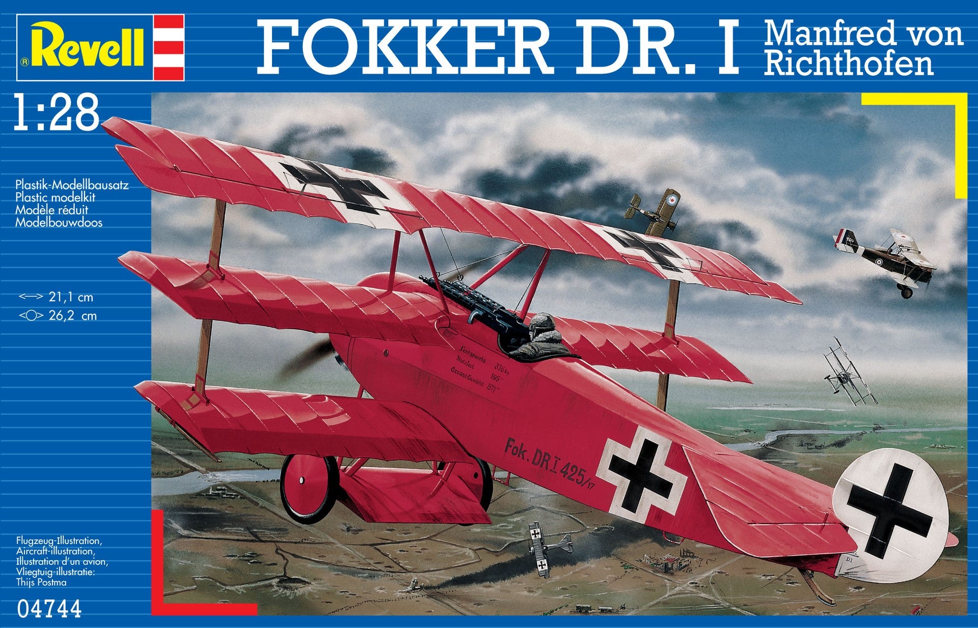 FOKKER DR.I "RICHTHOFEN" - REVELL (RV4744)