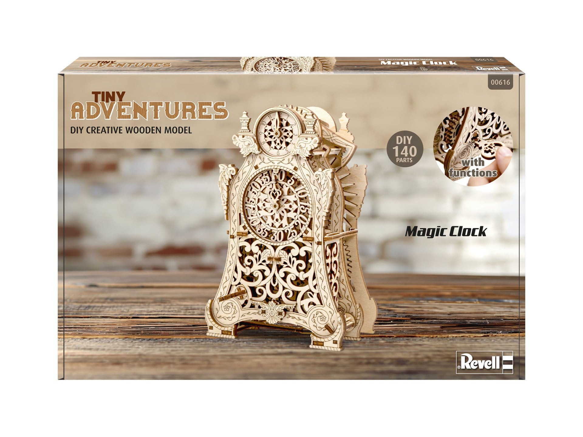 LUME MINIATURALA DE LEMN CEAS MAGIC - REVELL (RV00616)