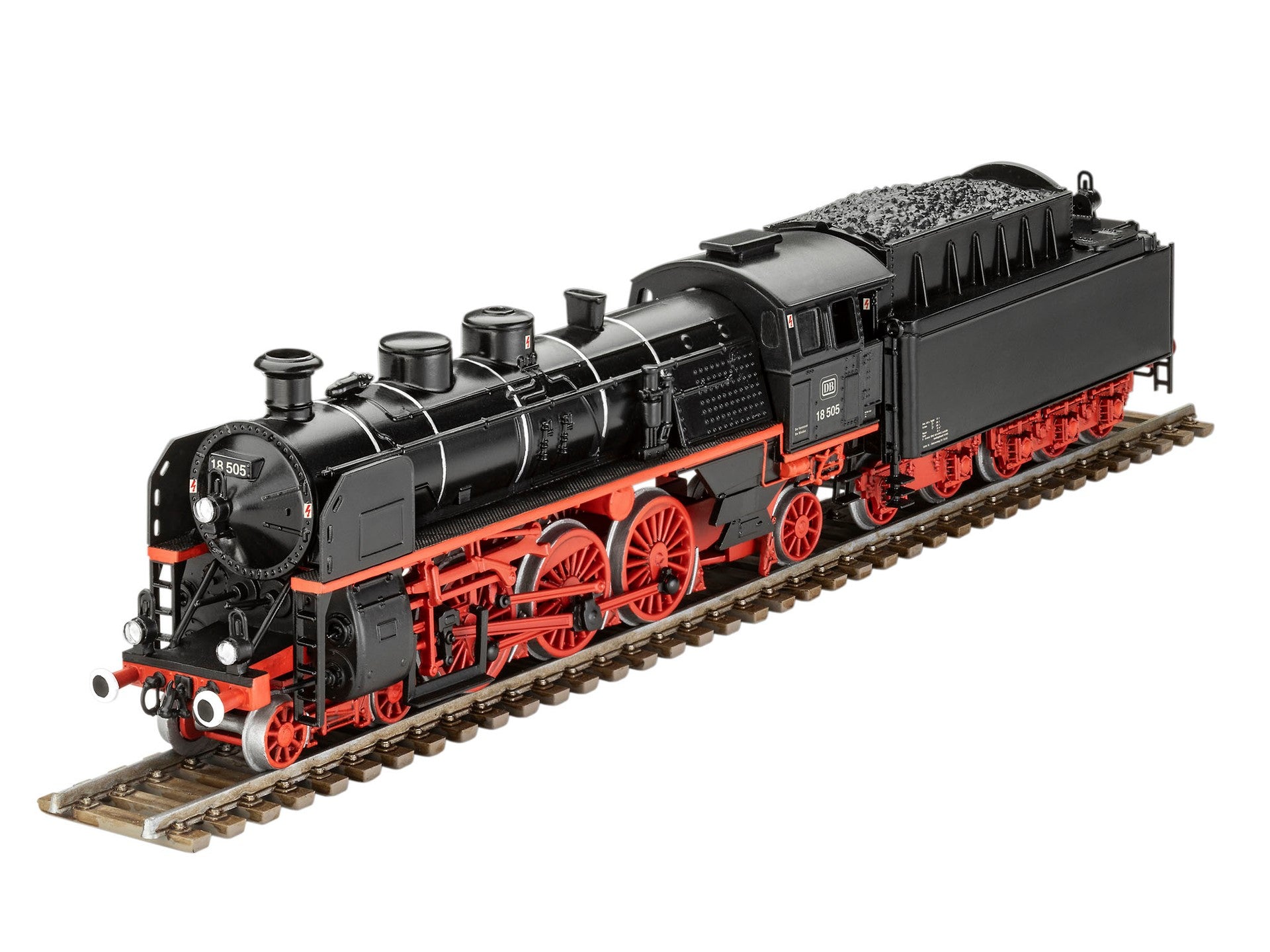 MACHETA LOCOMOTIVA EXPRESS  BR 18 505 CU TENDER 2'3' T38 - REVELL (RV02167)