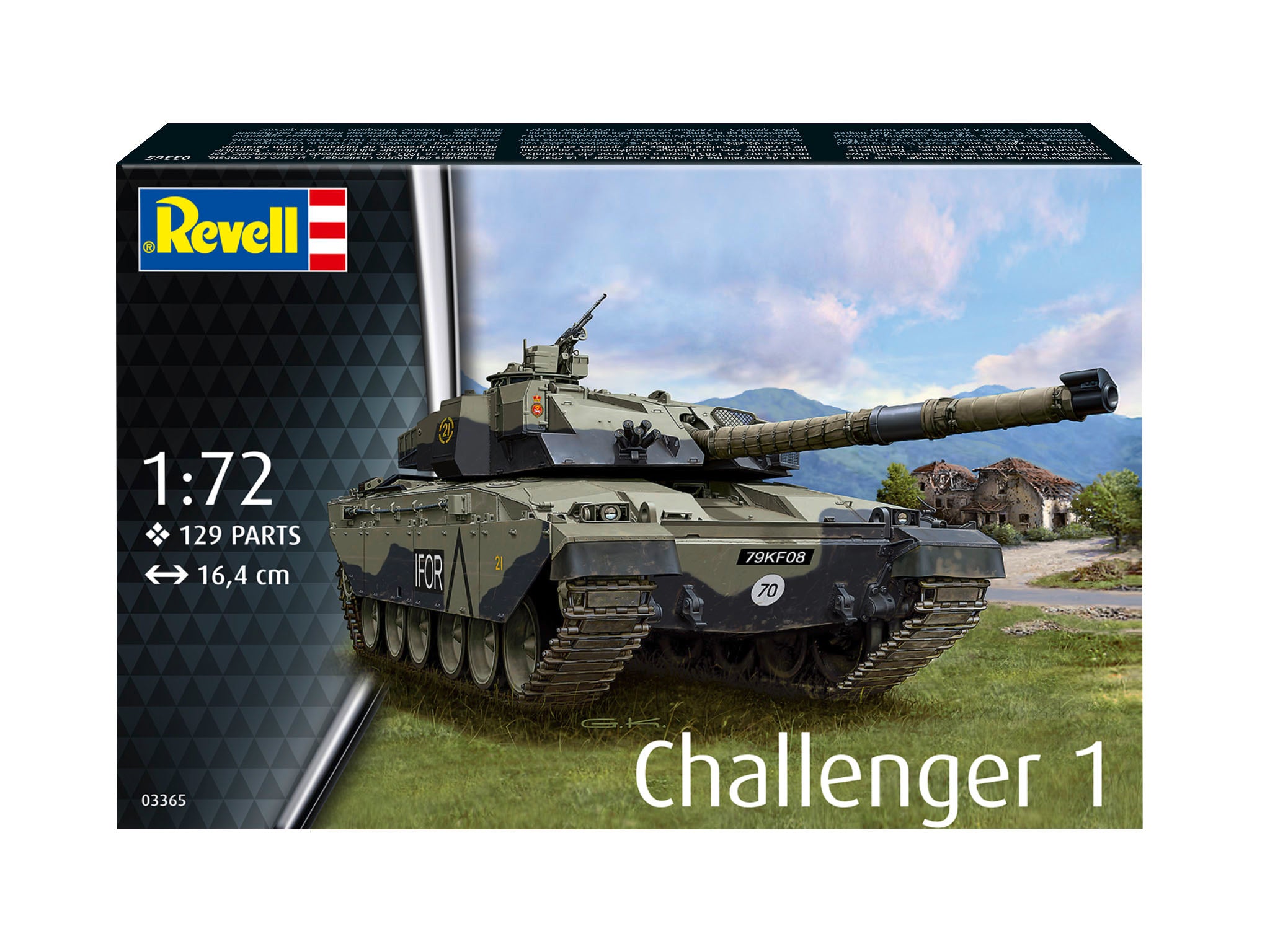 MACHETA MILITARA CHALLENGER 1 - REVELL (RV03365)