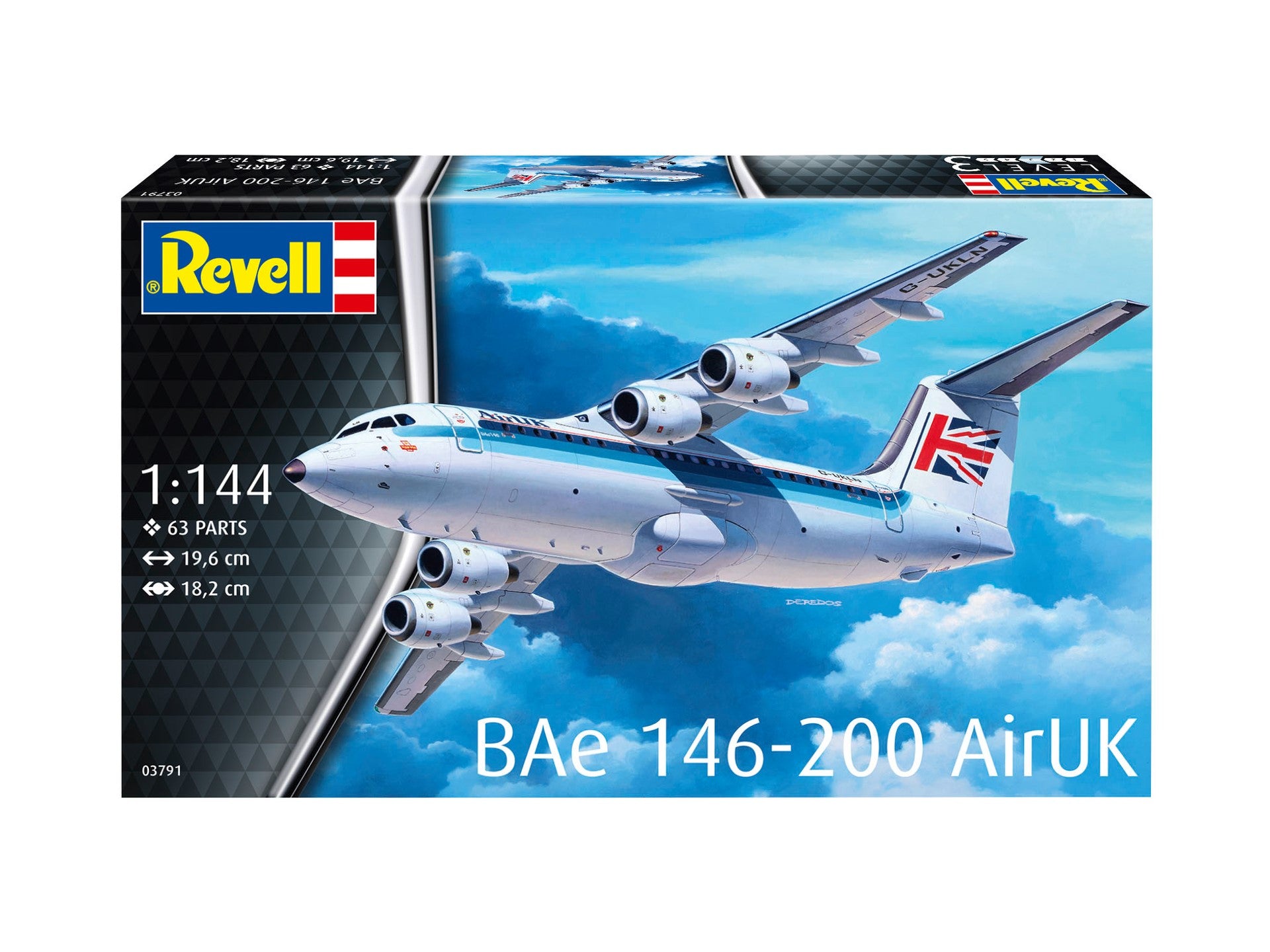 AEROMACHETA BAE 146 (RJ85) - REVELL (RV03791)