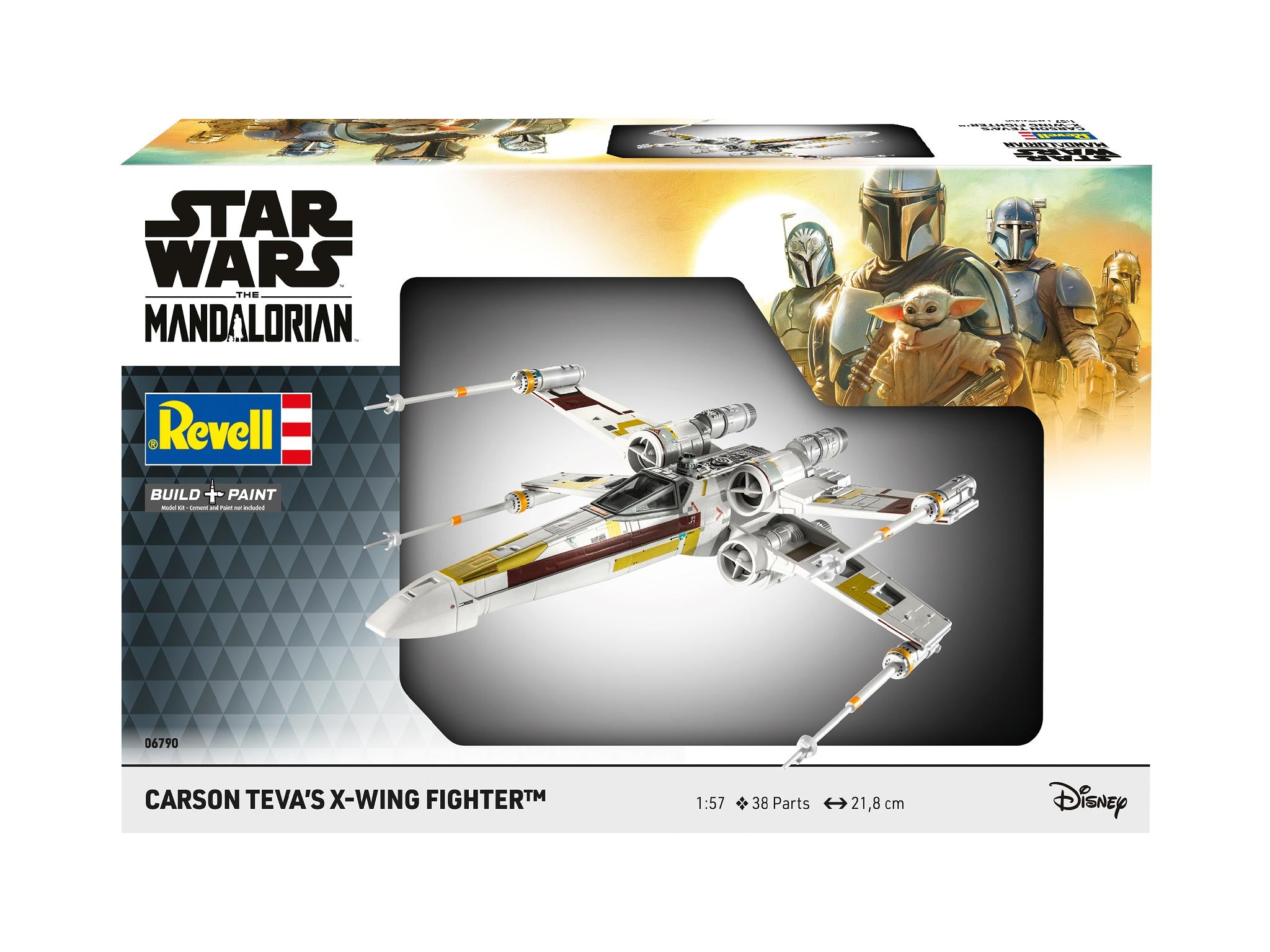 NAVA SPATIALA CARSON TEVA'S X-WING FIGHTER: THE MANDALORIAN - REVELL (RV06790)