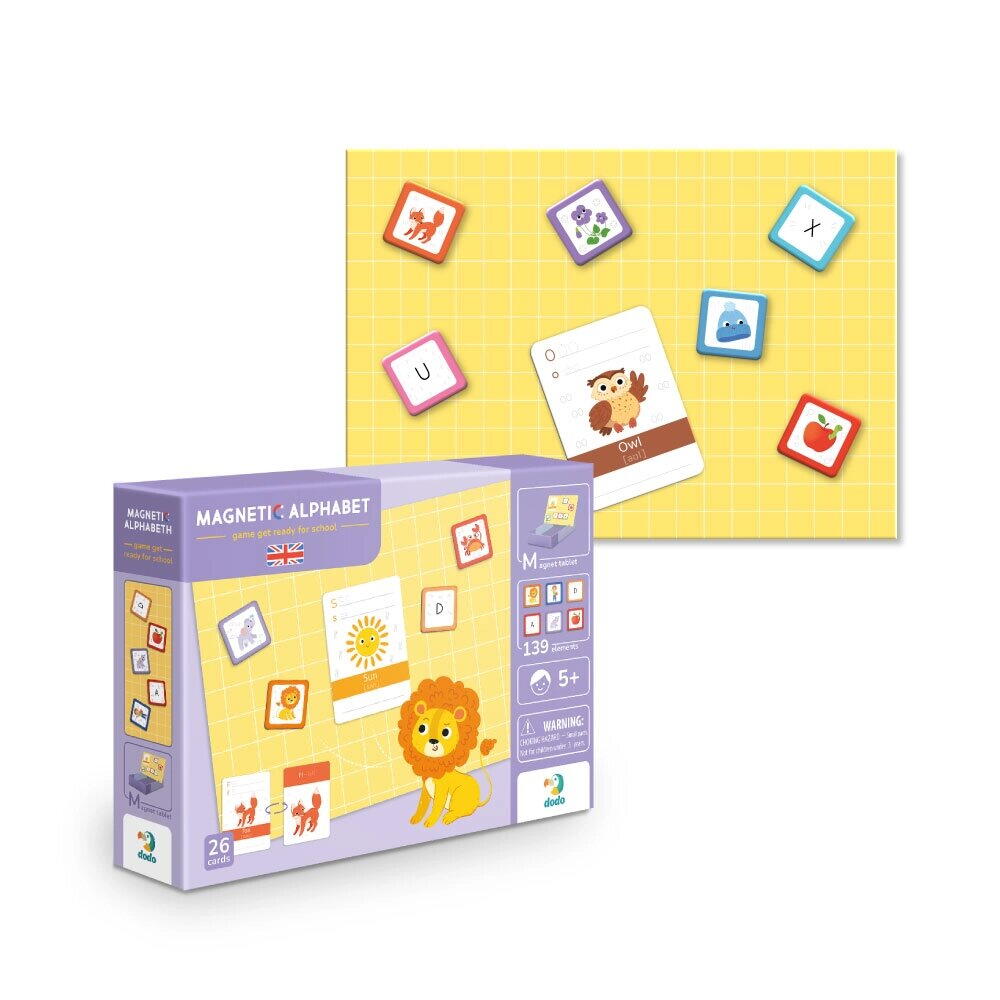 MAGNETIC GAME - ENGLISH ALPHABET - DODO (DO200214)