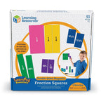 SET MAGNETIC CU FRACTII - PATRATE - LEARNING RESOURCES (LER1617)