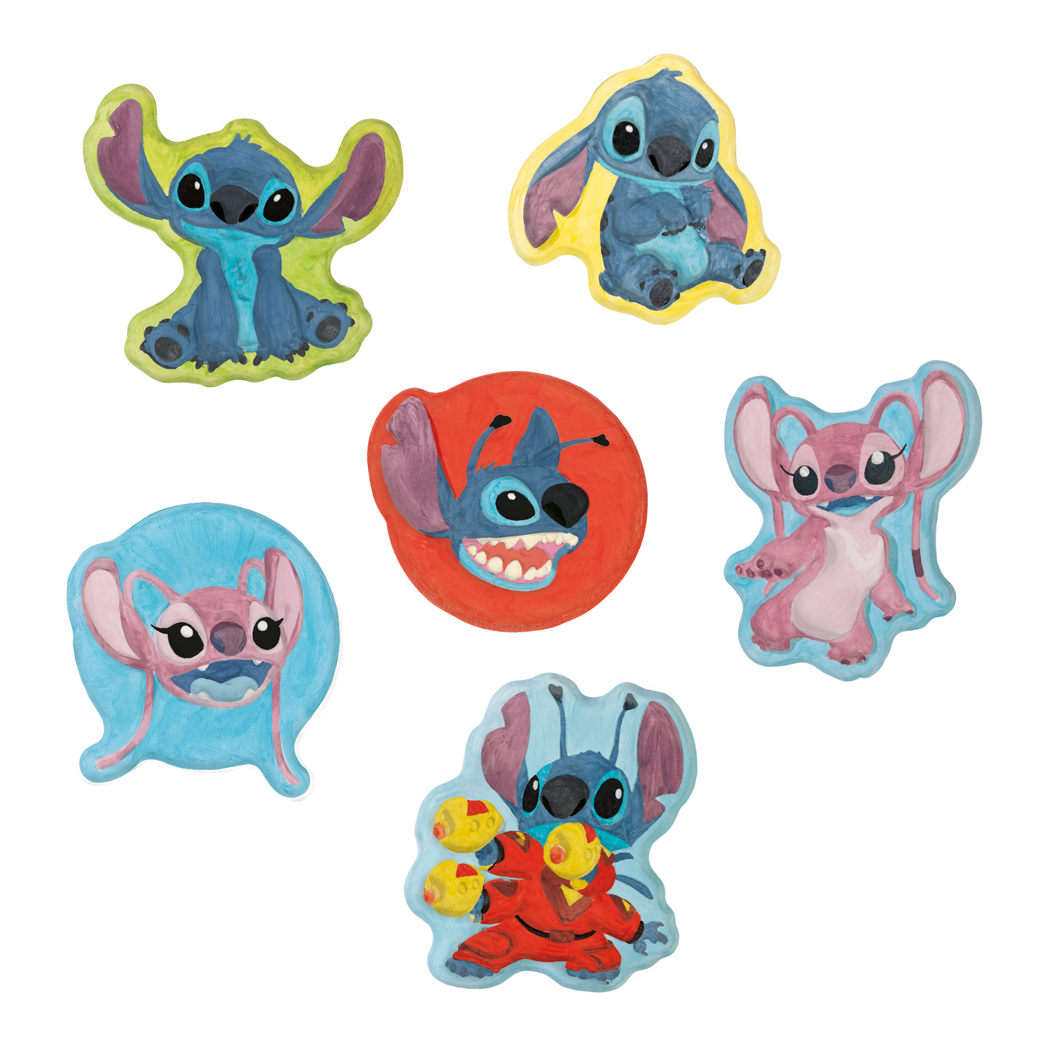 SET MODELEZ SI PICTEZ - STITCH & ANGEL - TOTUM (TT700185)