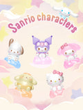 HELLO KITTY - FIGURINA ASCUNSA IN FOLIE, 4 CM, BABY ANGEL - FAMOSA (24MQD-002)
