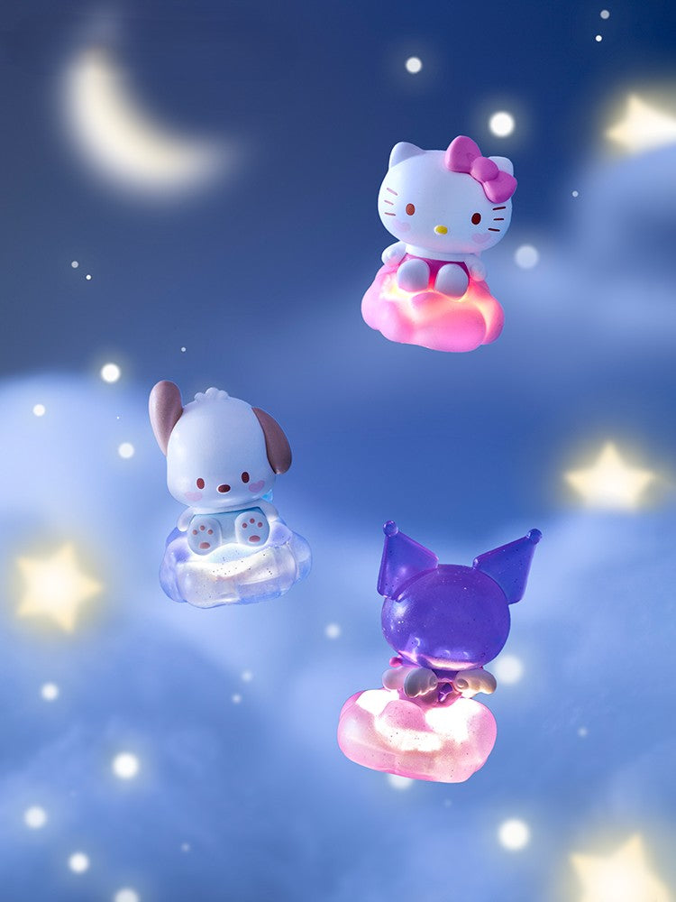 HELLO KITTY - FIGURINA ASCUNSA IN FOLIE, 4 CM, BABY ANGEL - FAMOSA (24MQD-002)
