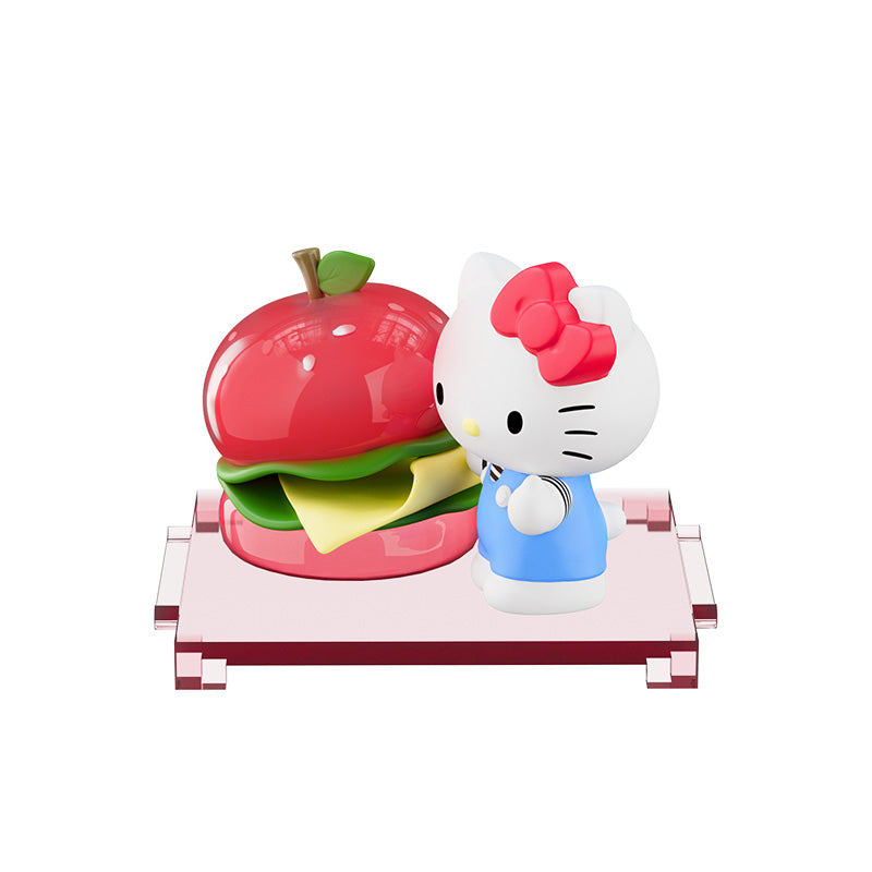 HELLO KITTY - FIGURINA ASCUNSA IN CUTIE, 4.5 CM, BIG APPLE WORKSHOP - FAMOSA (24WH-007)