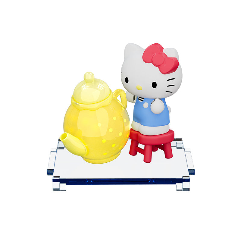 HELLO KITTY - FIGURINA ASCUNSA IN CUTIE, 4.5 CM, BIG APPLE WORKSHOP - FAMOSA (24WH-007)