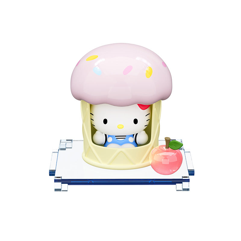 HELLO KITTY - FIGURINA ASCUNSA IN CUTIE, 4.5 CM, BIG APPLE WORKSHOP - FAMOSA (24WH-007)