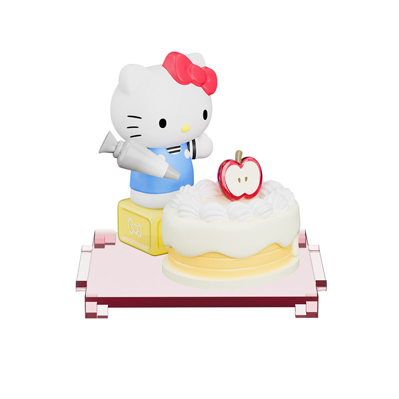 HELLO KITTY - FIGURINA ASCUNSA IN CUTIE, 4.5 CM, BIG APPLE WORKSHOP - FAMOSA (24WH-007)