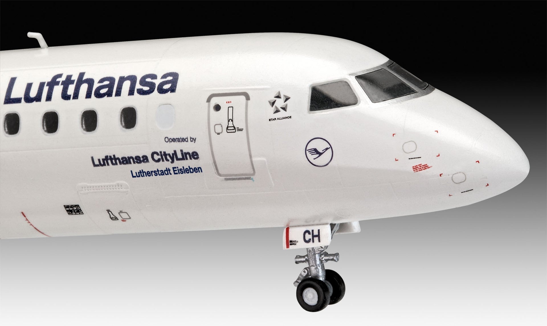 EMBRAER 190 LUFTHANSA NEW LIVERY - REVELL (RV3883)