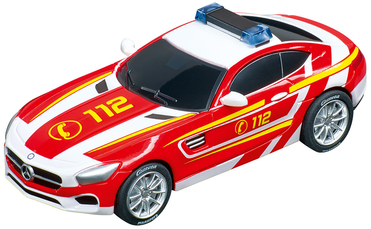 MASINUTA POLITIE, MERCEDES AMG GT COUPE "FEUERWEHR" - CARRERA (CR15817055-15817325)