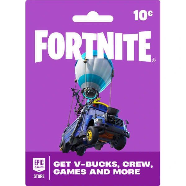 FORTNITE GIFT CARD 10 EUR - PC - EPIC STORE - MULTILANGUAGE - EU