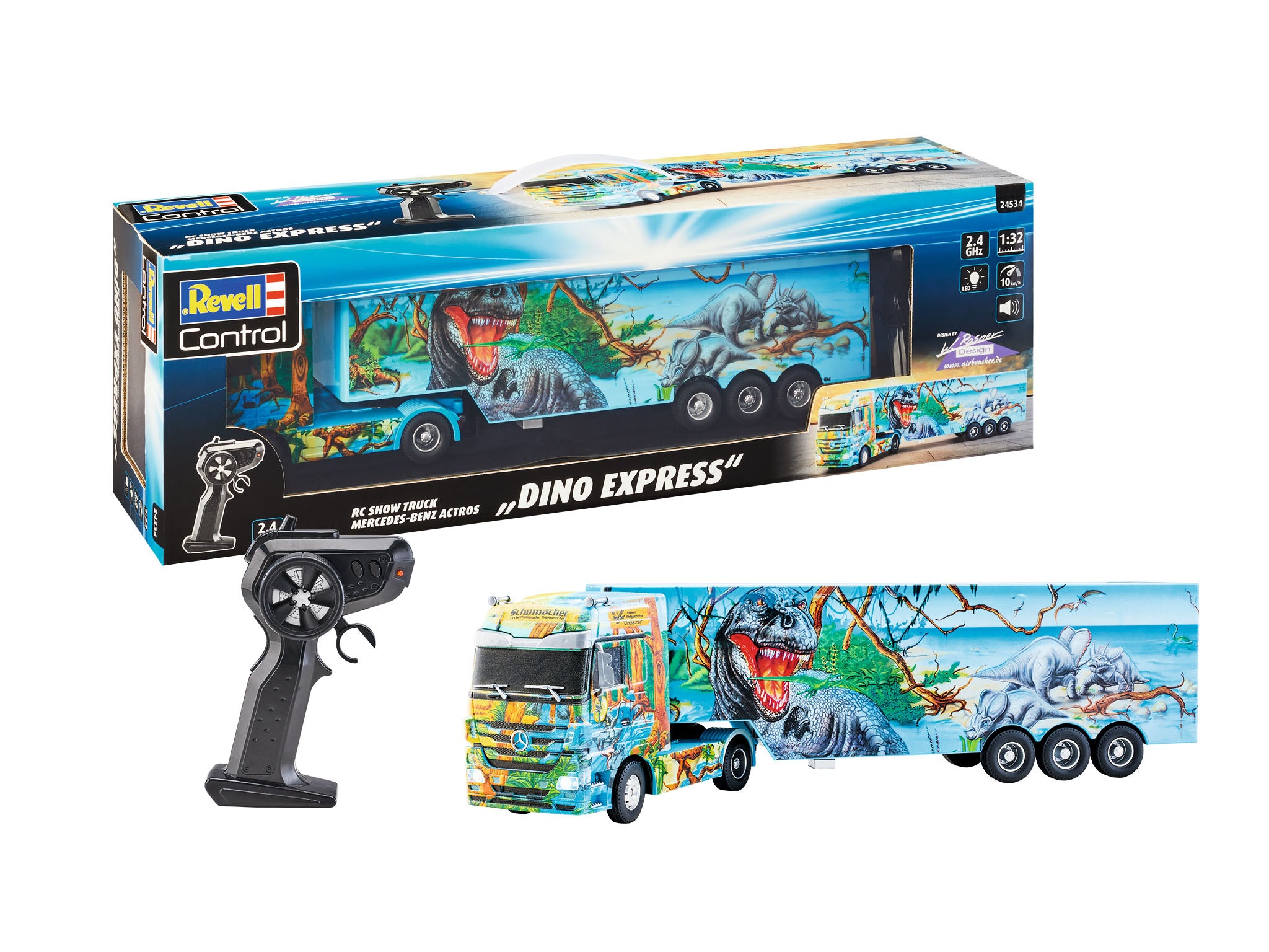 CAMION CU TELECOMANDA "DINO EXPRESS" - REVELL (RV24534)