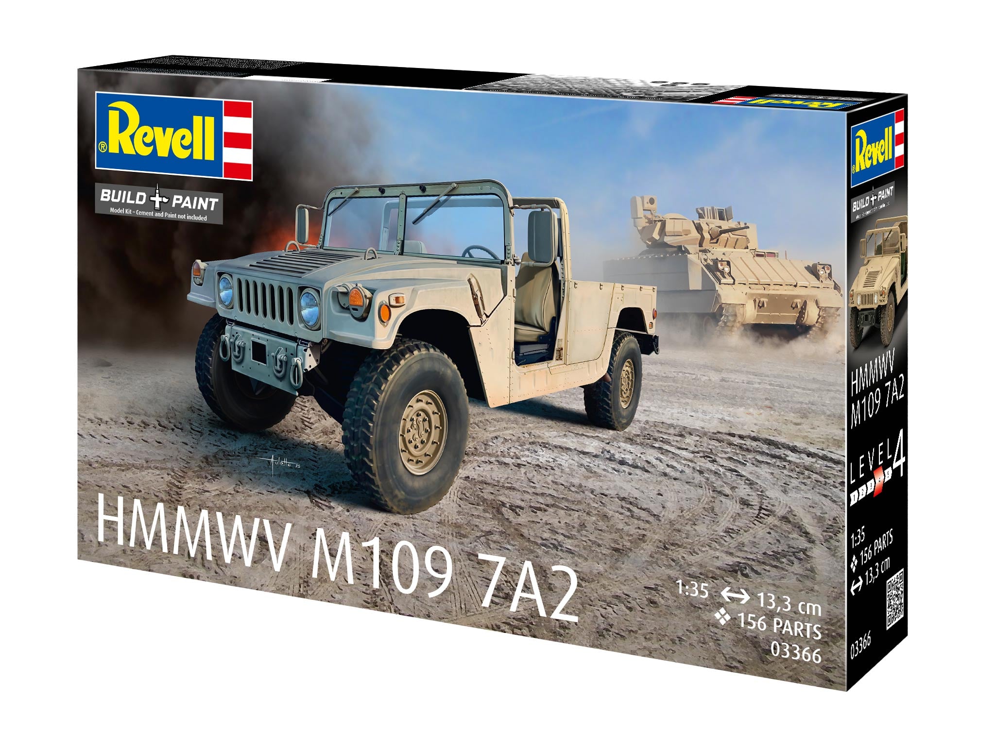MACHETA MILITARA HMMWV M1097A2 - REVELL (RV03366)