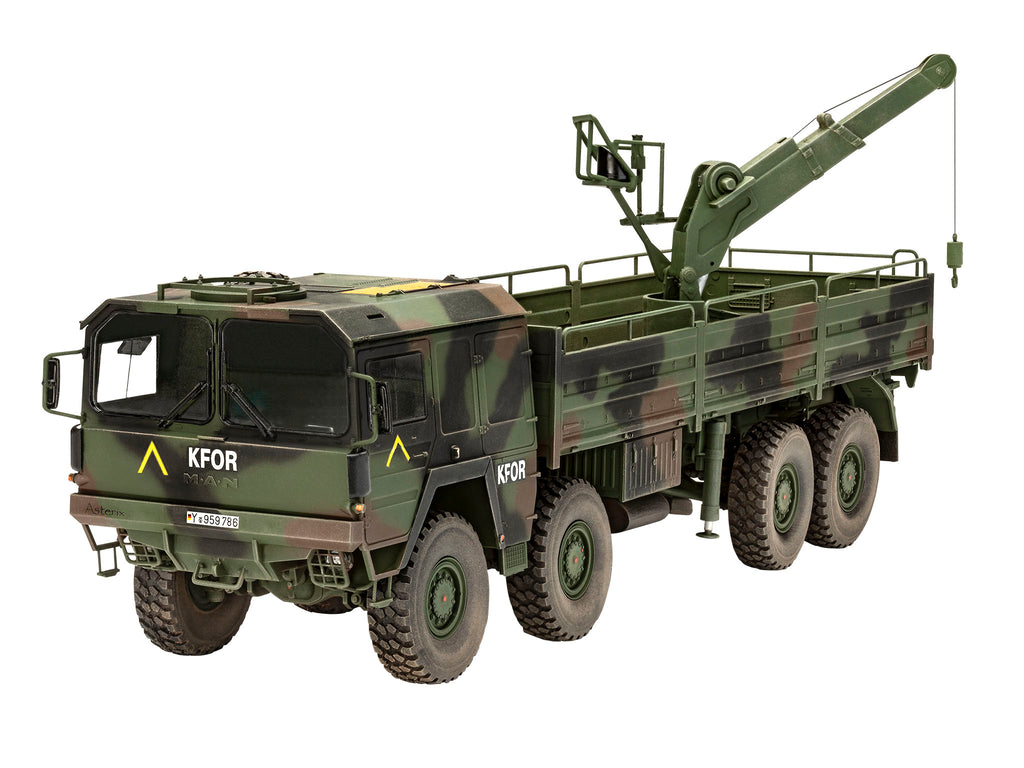MACHETA MILITARA MAN 10T MILGL 8X8 TRUCK - REVELL (RV03367)