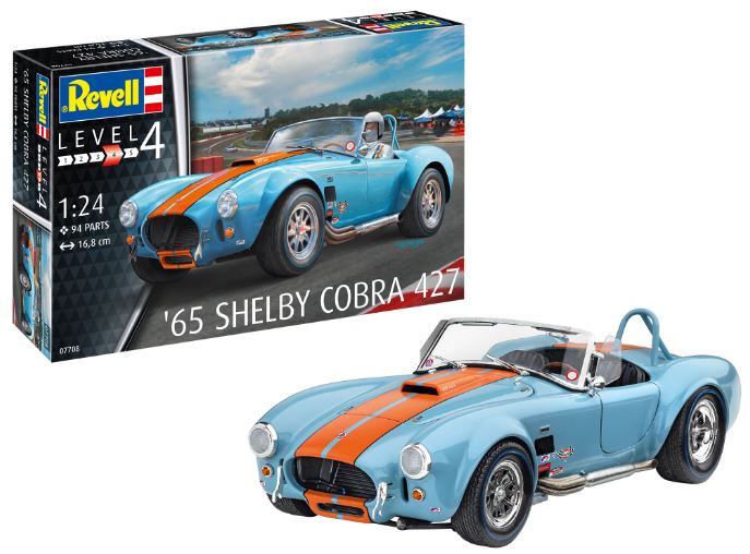 65 SHELBY COBRA 27 - REVELL (RV07708)