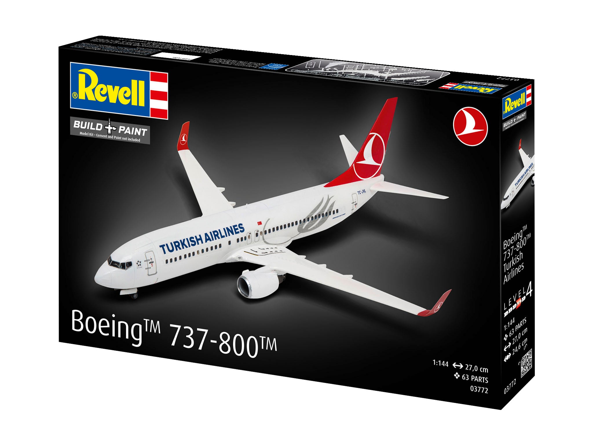 AEROMODEL BOEING 737-800 TURKISH AIRLINES - REVELL (RV03772)