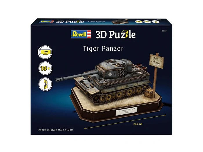 PUZZLE 3D TANC TIGER I - REVELL (RV00252)