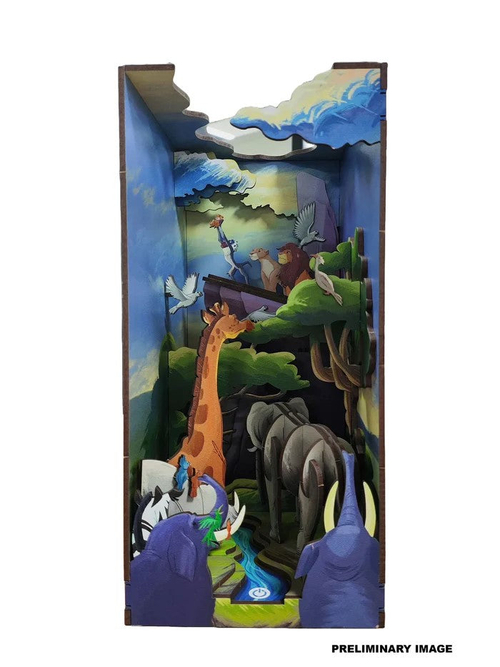 LUME MINIATURALA DE LEMN DISNEY REGELE LEU - REVELL (RV00534)