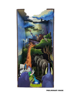 LUME MINIATURALA DE LEMN DISNEY REGELE LEU - REVELL (RV00534)