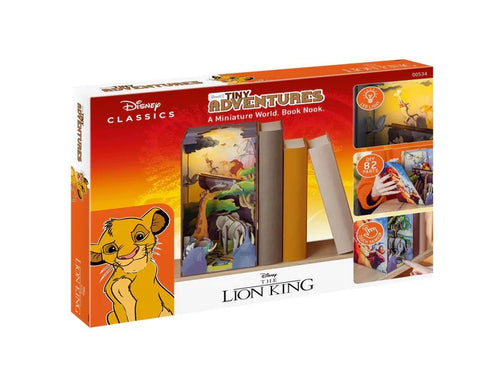 LUME MINIATURALA DE LEMN DISNEY REGELE LEU - REVELL (RV00534)