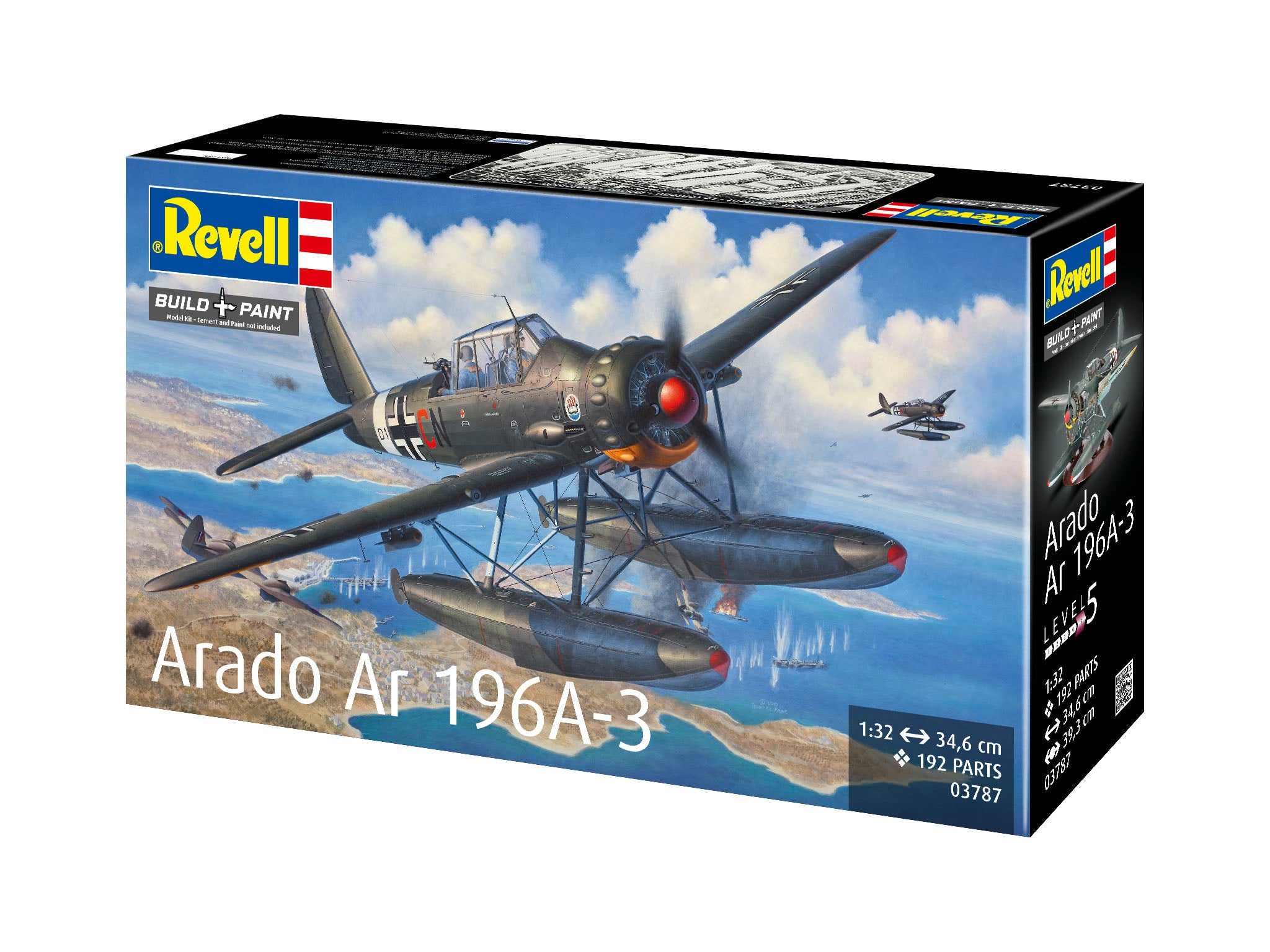 AEROMODEL ARADO AR196A-3 SEAPLANE - REVELL (RV03787)