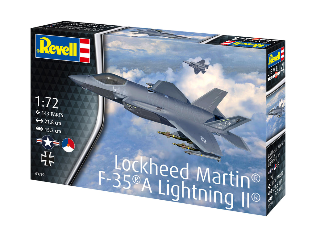 AEROMACHETA LOCKHEED MARTIN F-35A LIGHTNING II - REVELL (RV03799)