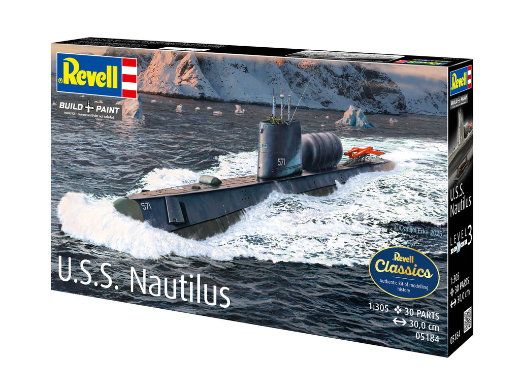 NAVOMODEL U.S.S. NAUTILUS - REVELL (RV05184)
