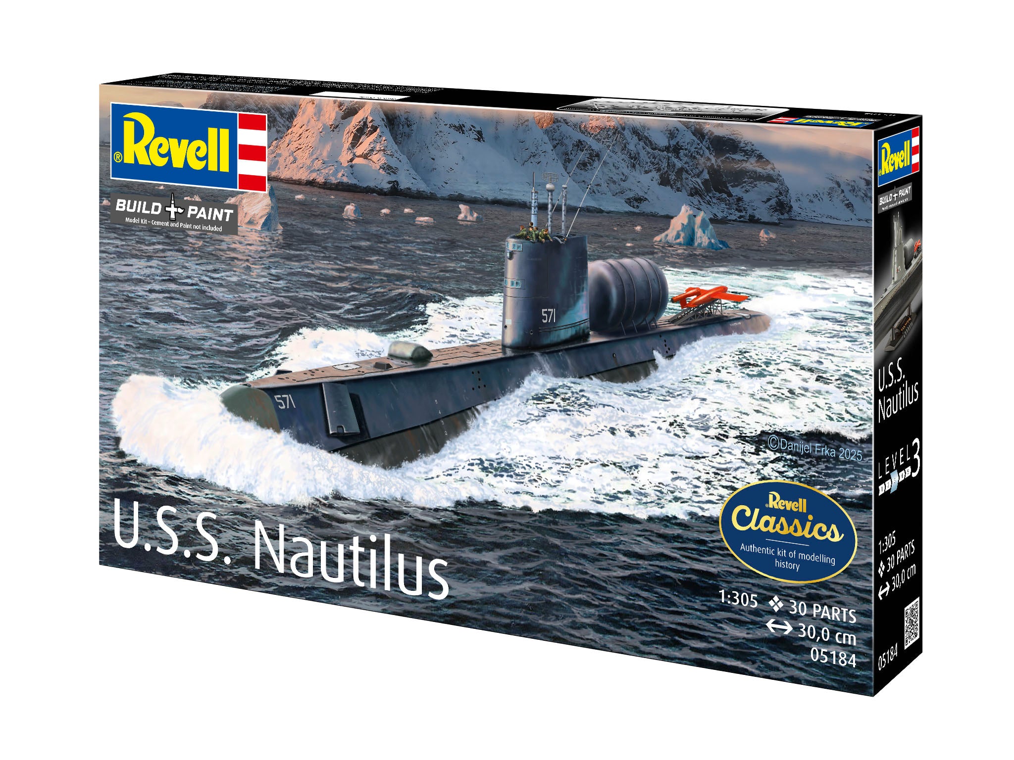 NAVOMODEL U.S.S. NAUTILUS - REVELL (RV05184)