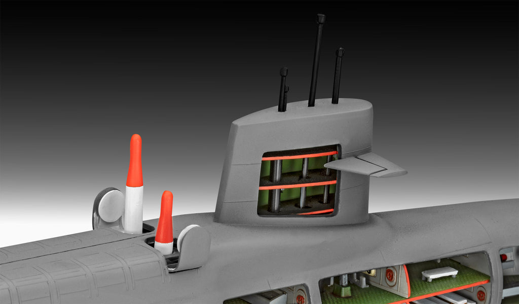 NAVOMODEL S.S.B. ABRAHAM LINCOLN WITH INTERIOR - REVELL (RV05185)