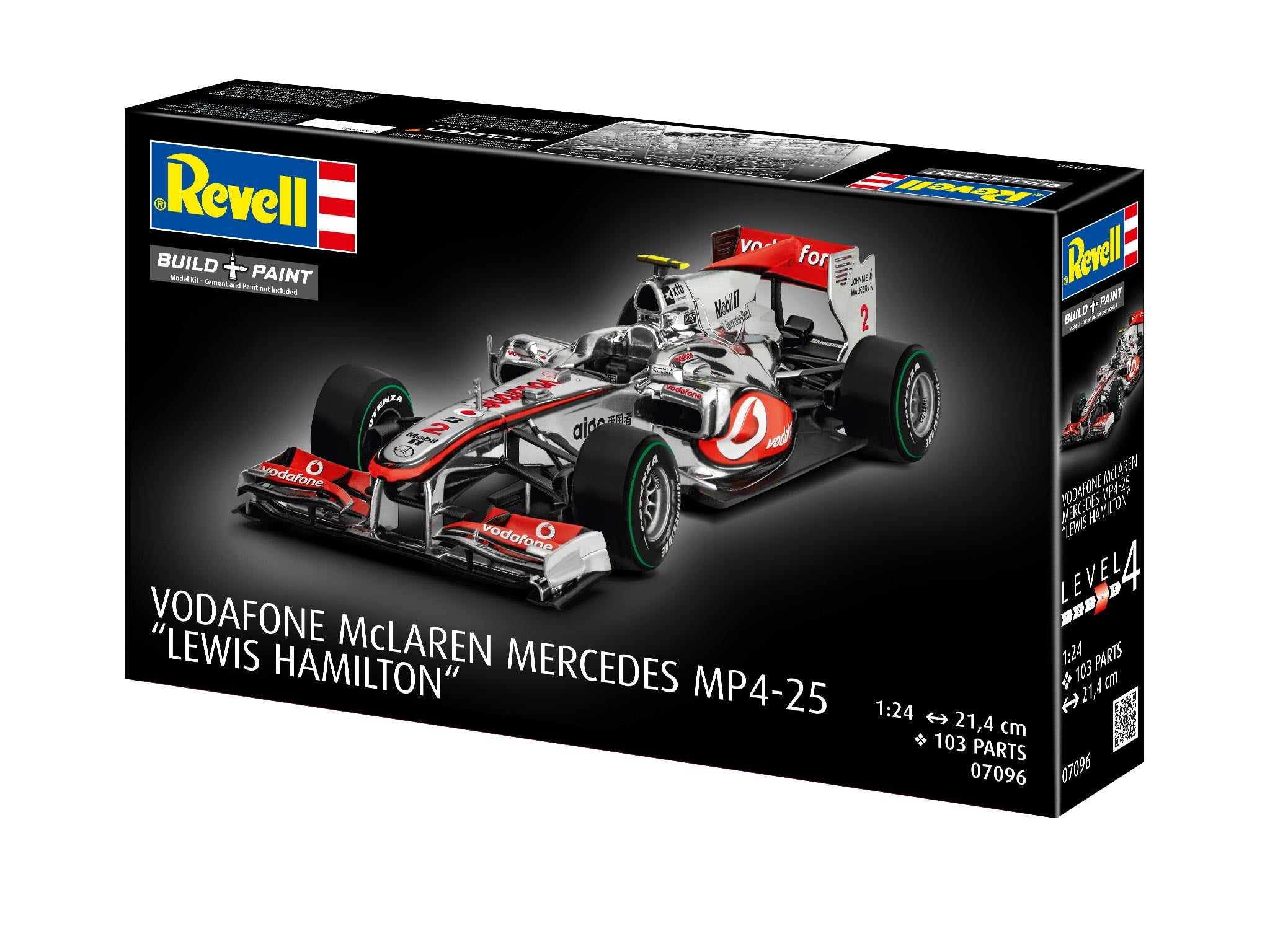 AUTOMACHETA VODAFONE MCLAREN MERCEDES MP4-25 L. HAMILTON - REVELL (RV07096)